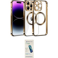 Cepte Najmaddin Apple Uyumlu iPhone 13 Pro Max Kılıf Pusula Form Ikili Koruma Seti 20-26