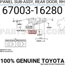 TŞT Toyota Corolla- Cross- 2022-2024  Ön Kapı Komple Sol (Icelı/çekomastıklı)(Tw) Oem No (6700216610)