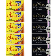 Atamanstore Shark Super Chrome 25 Adet Yaprak Jilet | Rixos Platinum 25 Adet Yaprak Jilet