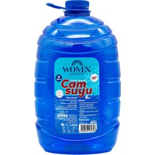 Womx 30 Derece Konsantre Kışlık Cam Suyu 5 Lt - Donma Önleyici Antifrizli Cam Suyu