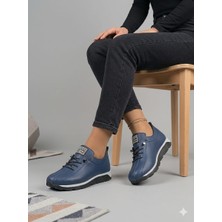 Decisivo Life Kadın Lastik Bağcıklı Ortopedik Taban Sneaker Spor Ayakkabı