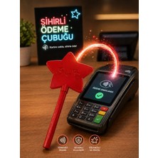 nextprintx Eğlenceli Sihirli Değnek Kartlık – Kredi Kartı Için Esprili Ödeme Aksesuarı | 2 Parça