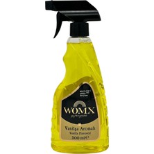 Womx Vanilya Aromalı Sprey Oto Kokusu 500 ml - Büyük Boy Araç, Ev ve Ofis Oda Parfümü