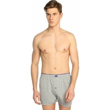 Akman Tutku 0117 Erkek Penye Düz Boxer