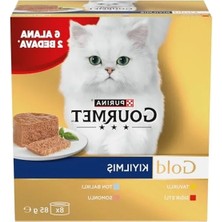Kıyılmış Somonlu Yaş Kedi Maması, Multipack 85 Gr, Ekonomik Seçim