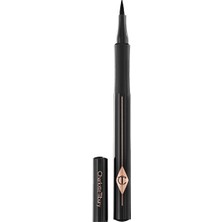 Charlotte Tilbury The Feline Flick Eyeliner Panther – Siyah Likit Eyeliner, Keskin Çizgi & Kedi Gözü Etkisi