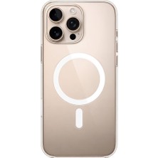 3gen Case iPhone 16 Pro Max Uyumlu Animasyonlu Kablosuz Şarj Destekli Premium Şeffaf Sert Silikon