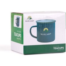 Emaye Kupa 330 ml Yeşil Karavan | Nurcamp