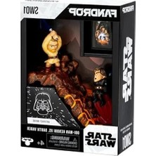 Star Wars Koleksiyonu Için Epik Diorama Seti, Obi-Wan ve Darth Vader Temalı