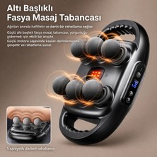 Azurtech Auhma AMG37 6 Başlıklı Titreşimli Masaj Aleti - 9 Kademeli Şarjlı Masaj Cihazı