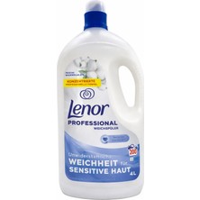 Lenor Hipoalerjenik Professional Sensitive Çamaşır Yumuşatıcı 4 Litre 200 Yıkama Hassas Ciltler Için
