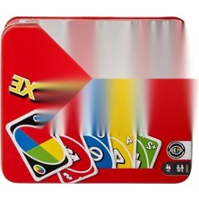 Klasik Uno Deluxe Kart Oyunu - Aile ve Arkadaşlar Için Eğlenceli Oyun