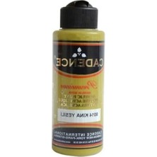 Kına Yeşili 120ML Premium Akrilik Boya, Sanat Için Ideal