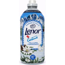 Lenor Cortina Alp Çiçeği & Beyaz Misk Kokulu Çamaşır Yumuşatıcı 1.827 L – 87 Yıkama