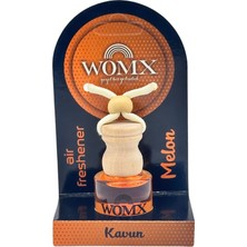 Womx 8 ml Ahşap Kapaklı Ayna Asma Kokusu - Kavun Esanslı Dekoratif Araç Içi Tazeleyici