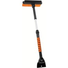 Teleskopik 2in1 Araç Kar Fırçası ve Buz Kazıyıcı