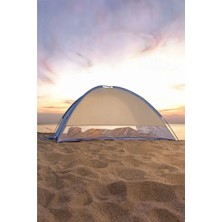 Nurcamp 3 Kişilik Plaj Çadırı Gölgelik 200 cm x 150 cm Tek Oda ile Güvenli Plaj Deneyimi