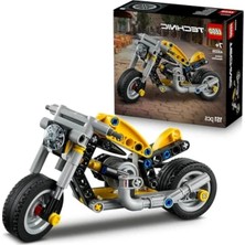 Direksiyon ve Motor ile Motosiklet Yapım Seti, 151 Parça