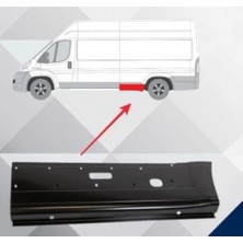 TŞT Peugeot Boxer- 2007-2013  Arka Çamurluk Agzı Alt Sacı Sol (Arka Teker Önü) Oem No (8503HT)