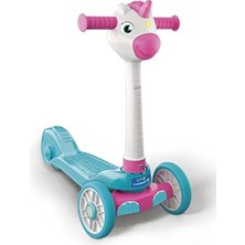 Eğlenceli Unicorn Scooter - Çocuklar Için Renkli ve Güvenli