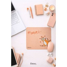 Duxy Esprili Desenli Mouse Pad, 23X19 Cm, Kaymaz Taban, Ev, Ofis ve Oyun Için Rahat ve Yumuşak Mousepad MNB9309