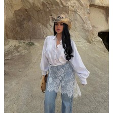 Aida Fashion Dantel Pareo Etek