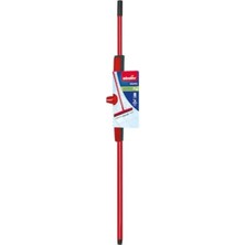 Hafif ve Dayanıklı Çek Çek Yer Sileceği - 130 cm Kırmızı