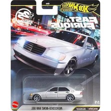 Hot Wheels Premium Series 25.yıl Fast & Furious Mercedes-Benz 500 Sel Uzaktan Kumandalı Araç 1:64 Ölçekli