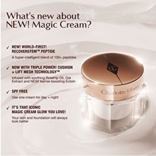 Charlotte Tilbury Charlotte's Magic Cream 50 ml – Nemlendirici, Canlandırıcı & Işıltılı Görünüm Veren Yüz Kremi