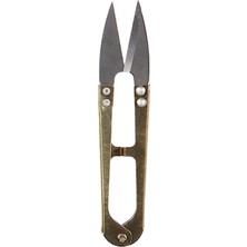 Ergonomik 10 cm Makas, Yaylı Mekanizma ile Kolay Kullanım