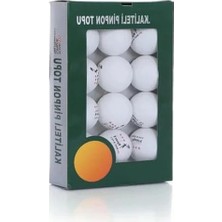 Masa Tenisi Pin Topu, 12 Adet +40 Zlı Yapı, Profesyonel