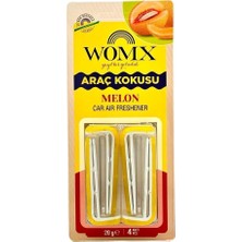 Womx Melon (Kavun) Klipsli Oto Kokusu - Araç Havalandırma Izgara Tipi Tatlı Meyve Esansı