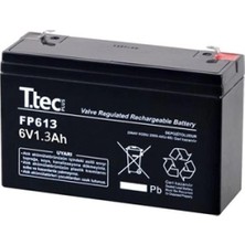 Çerçici Ttec 6V 1.3 Ah Kuru Bakımsız Akü
