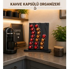 Luvena Kahve Kapsülü Organizeri 3’lü – 21 Kapsül Kapasiteli, Mutfak & Kahve Köşesi Düzenleyici
