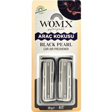 Womx Black Pearl Klipsli Oto Kokusu - Izgara Tipi Lüks Parfüm Esanslı Araç Kokusu
