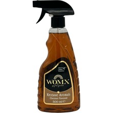 Womx 2 Adet Kestane  Aromalı Sprey Oto Kokusu 500 ml - Büyük Boy Araç, Ev ve Ofis Oda Parfümü