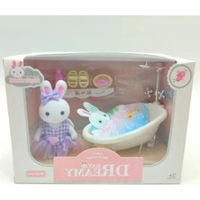 Mini Tavşan Oyun Seti - Banyo Temalı