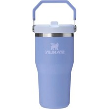 600ML Paslanmaz Çelik Su Şişesi, Ortanca Renk