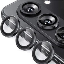 Vintessy Galaxy Z Fold 5 Valdez Metal Kamera Lens - Siyah