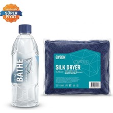 Gyeon Bathe 500ML + Gyeon Silk Dryer 50X55CM Oto Yıkama Seti