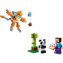 LEGO Minecraft Seti, Steve ve Bebek Panda Figürü