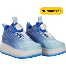Dunai Rising Sports Işıklı Patenli Erkek Spor Ayakkabı 31 Numara