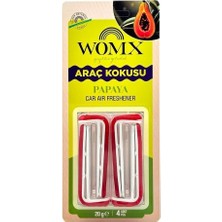 Womx Egzotik Papaya Araç Kokusu - Klipsli Tasarım ve Uzun Süreli Tatlı Ferahlık