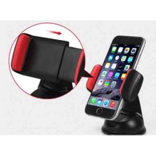 Araç Içi Torpido ve Cam Vakumlu Kısa Boy Telefon Tutucu