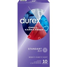 Marsilyan Durex Chill Karma 10'lu Prezervatif