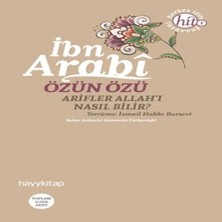 Vintessy Özün Özü Arifler Allah'ı Nasıl Bilir?