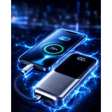 Mulvxkrg KRG02  Boyu Kesintisiz Enerji Sunan Hızlı Şarj Destekli Powerbank (Mulvix)