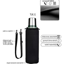 Omuz Askılı Neopren Kılıf, 2.3 Litre Termos ile Uyumlu, Taşınabilir