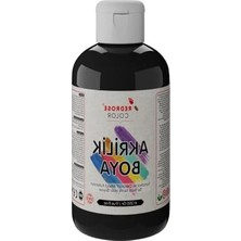 250 gr Siyah Akrilik Boya, Sanat ve El Işi Aktiviteleri Için