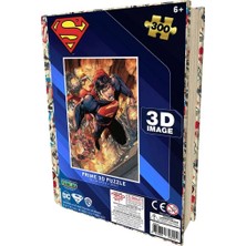 Prime 3D - Superman 300 Parça Puzzle 35622 - Metal Kutu